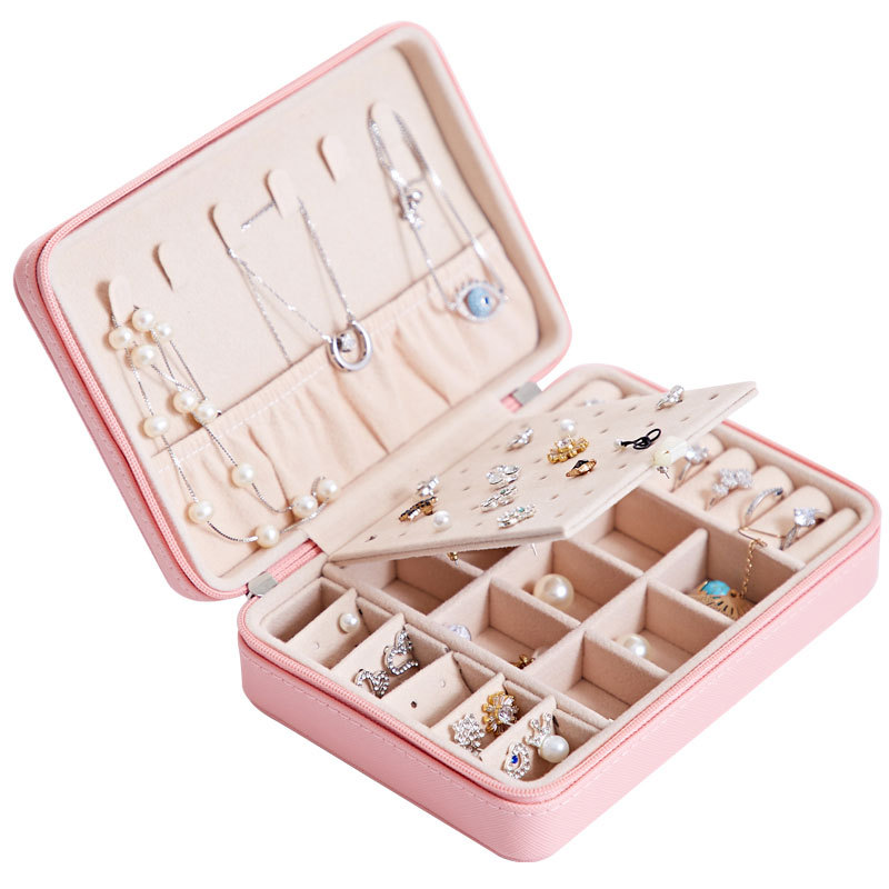 Multifunctional Jewelry Storage Box For Earrings, Earrings, Rings - Image 6