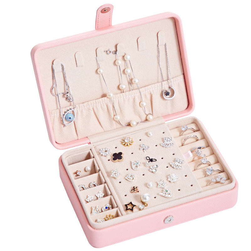 Multifunctional Jewelry Storage Box For Earrings, Earrings, Rings - Image 10