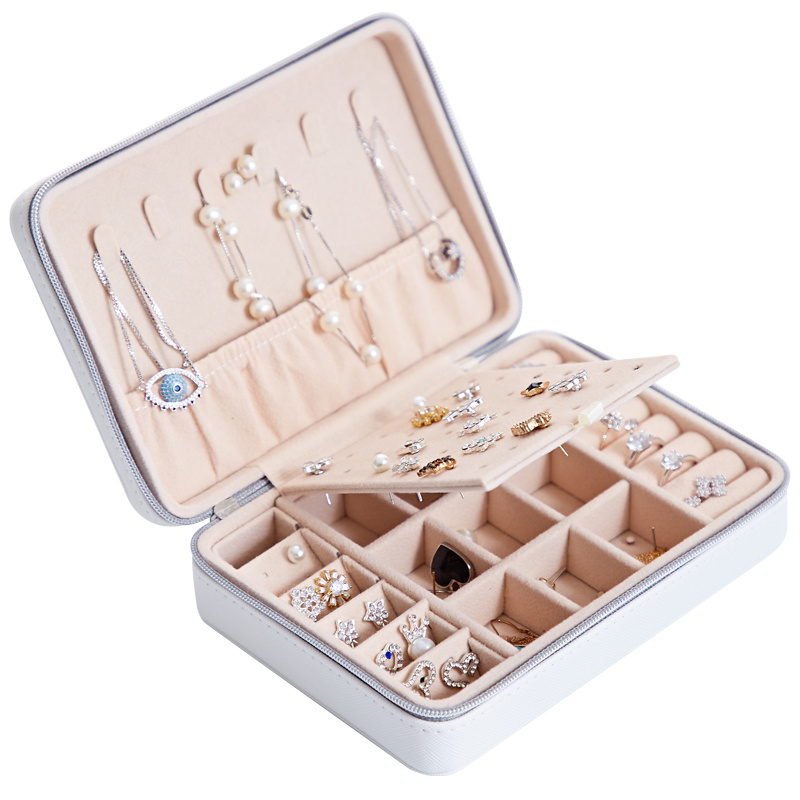 Multifunctional Jewelry Storage Box For Earrings, Earrings, Rings - Image 7
