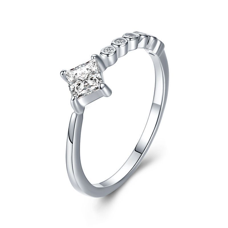 Cross-border Personality Niche Design Sterling Silver Ring - Image 3