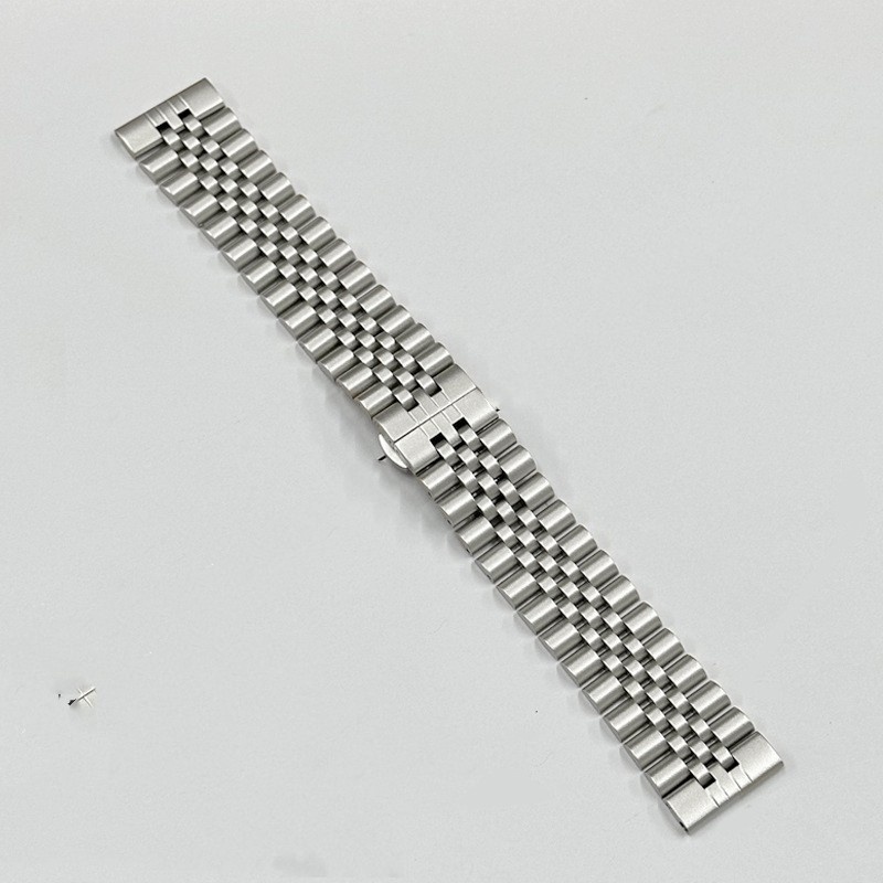 Five-bead Cow Ring Solid Stainless Steel Strap